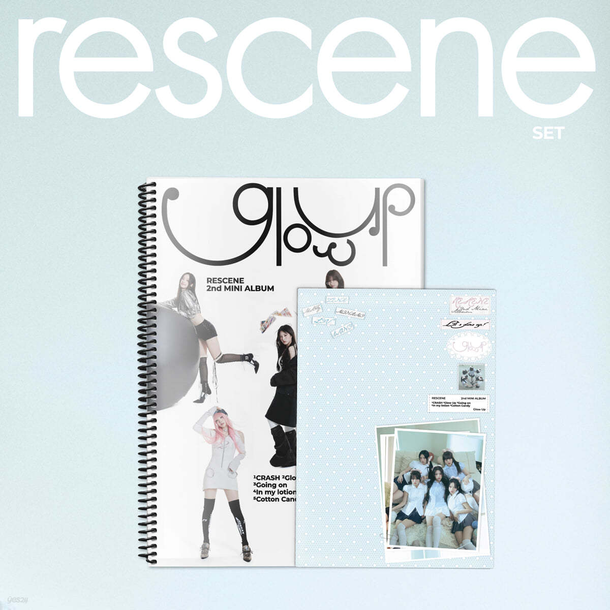 RESCENE - 2nd Mini Album Glow Up RESCENE  DKshop