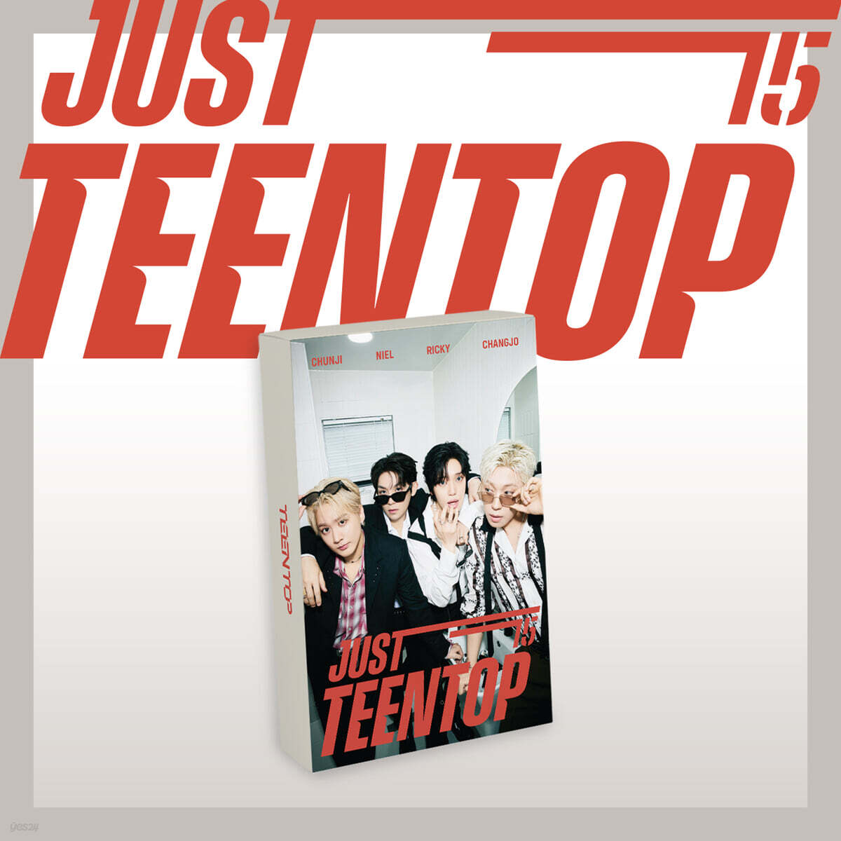 [PRE-ORDER] TEEN TOP - 15th Anniversary Album Just 15, Just Teen Top (MINI BOX Ver.) (POCAALBUM) TEEN TOP  DKshop