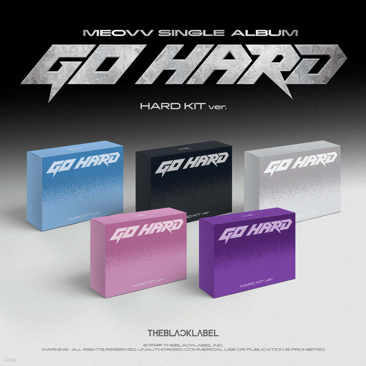 [PRE-ORDER] MEOVV - Single Album GO HARD (HARD KIT Ver.) MEOVV  DKshop