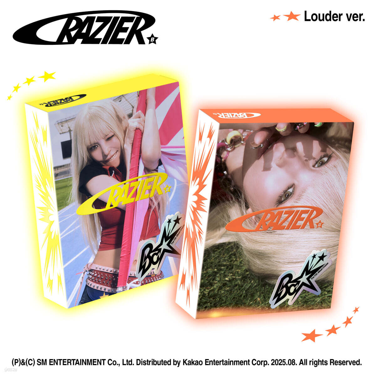 [PRE-ORDER] BoA - 11th Album Crazier (Louder Ver.) (Random Ver.) BoA  DKshop