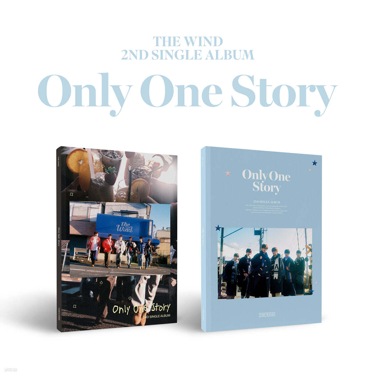 The Wind - 2nd Single Album Only One Story The Wind  DKshop