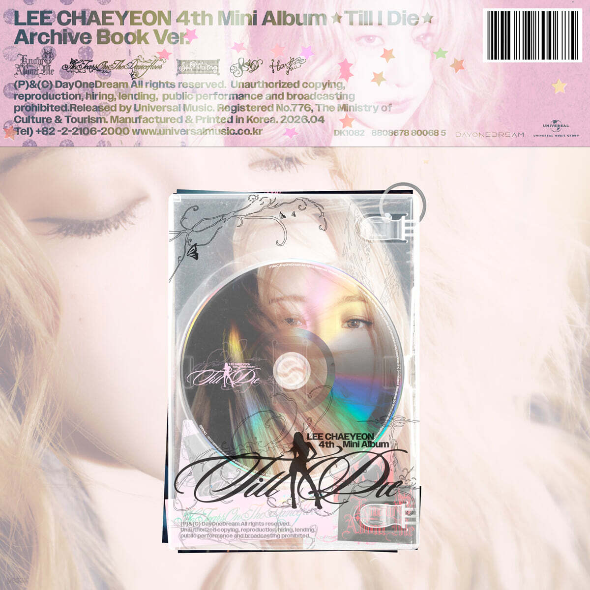 [PRE-ORDER] LEE CHAEYEON - 4th Mini Album Till I Die (Archive Book Ver.) LEE CHAEYEON  DKshop