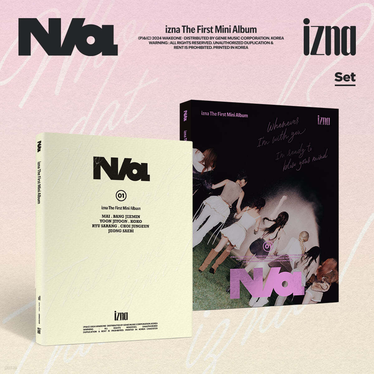 [PRE-ORDER] izna - 1st Mini Album N/a