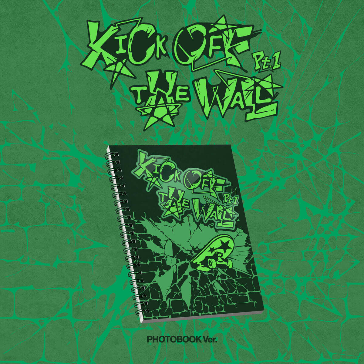 [PRE-ORDER] KickFlip - 5th Mini Album KICK OFF THE WALL Pt.1 (PHOTOBOOK Ver.) KickFlip  DKshop