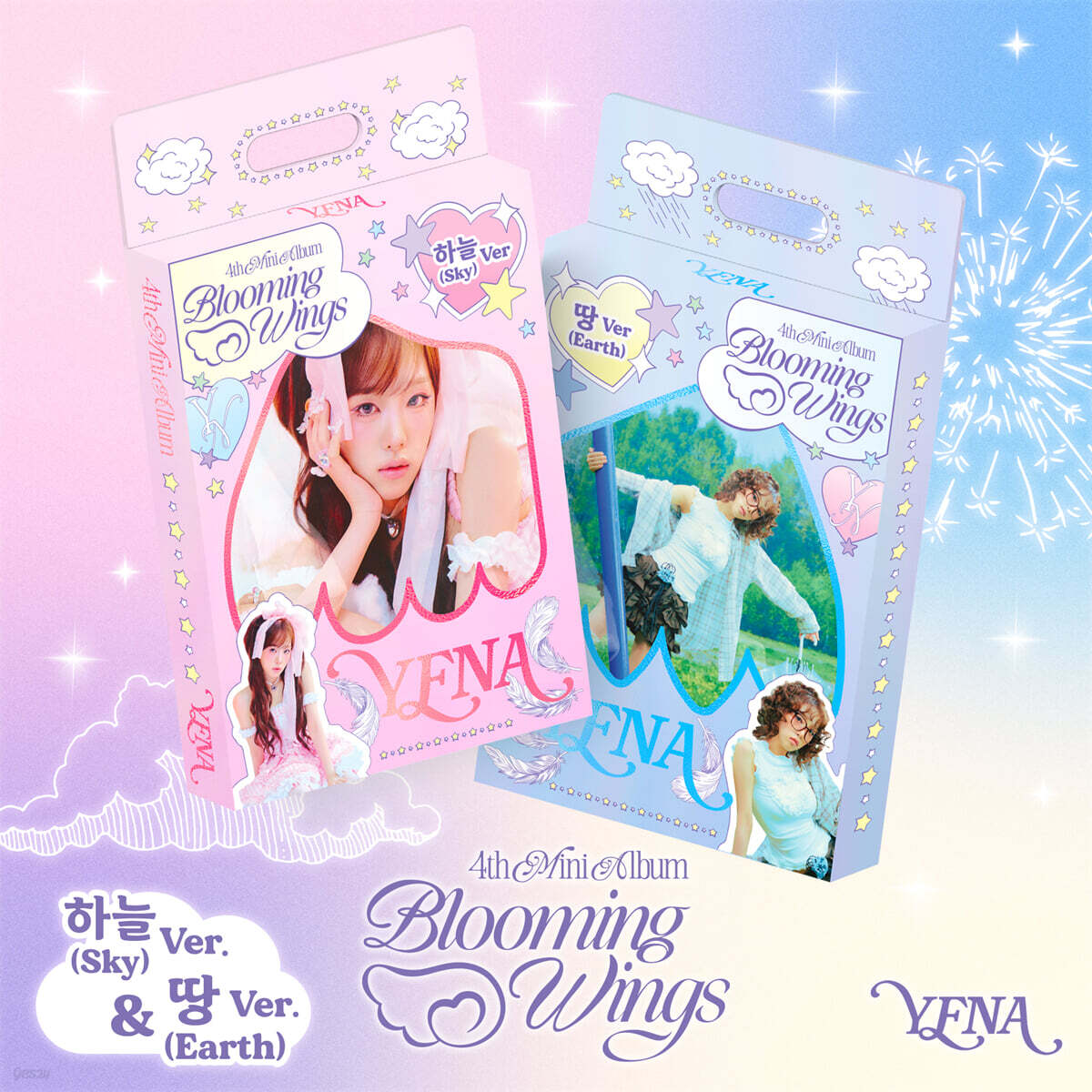 [PRE-ORDER] YENA - 4th Mini Album Blooming Wings (Random Ver.) YENA  DKshop