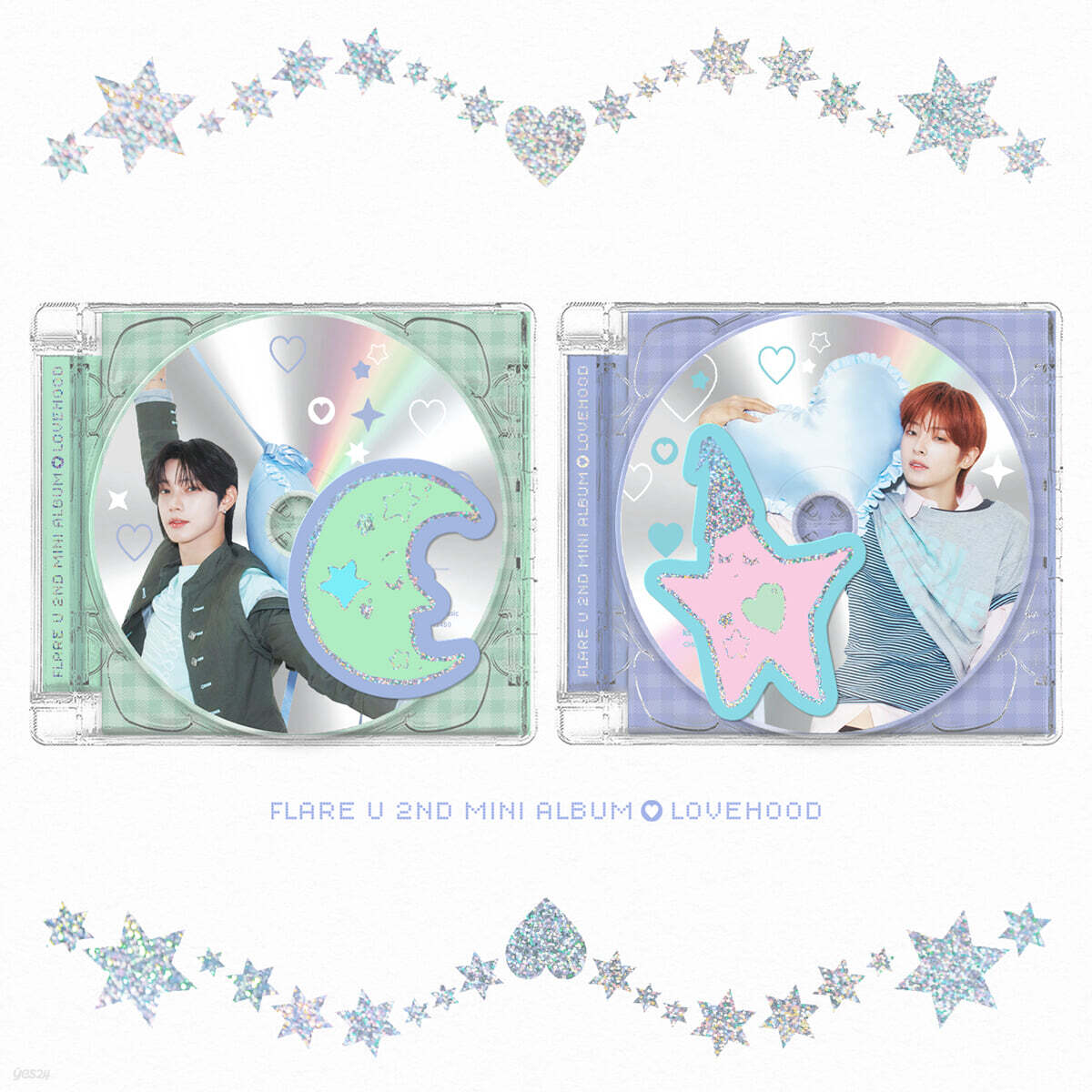[PRE-ORDER] FLARE U - 2nd Mini Album LOVEHOOD (JEWEL CASE Ver.) FLARE U  DKshop