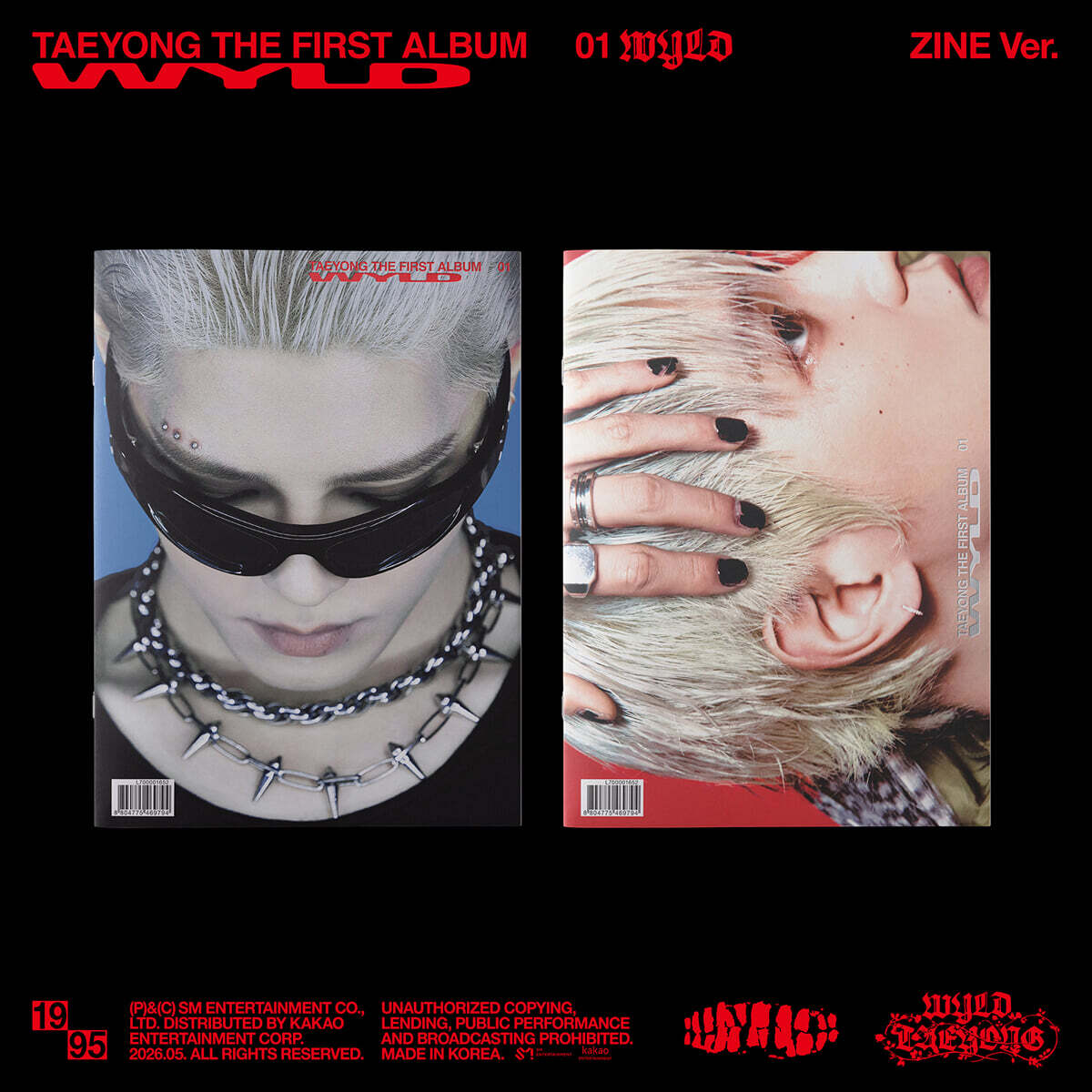 [PRE-ORDER] TAEYONG - 1st Album WYLD (ZINE Ver.) (Random Ver.) NCT  DKshop