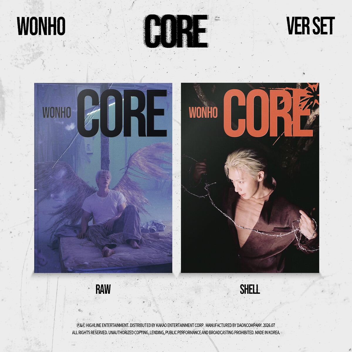 [PRE-ORDER] WONHO - EP : CORE WONHO  DKshop