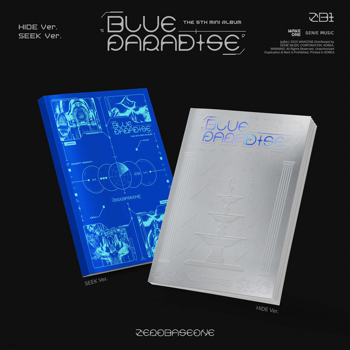 [PRE-ORDER] ZEROBASEONE - 5th Mini Album BLUE PARADISE