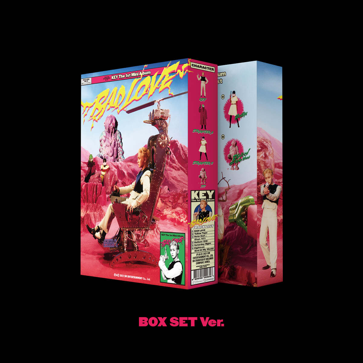 KEY - The 1st Mini Album BAD LOVE (BOX SET Ver.) | DKshop