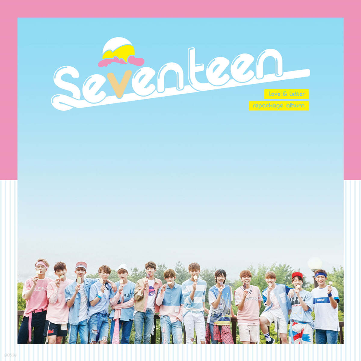 SEVENTEEN - Repackage Album LOVE & LETTER | DKshop