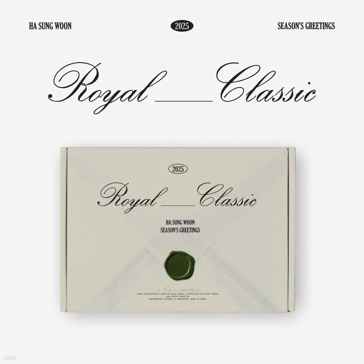 [PRE-ORDER] HA SUNG WOON - 2025 SEASON'S GREETINGS [ROYAL CLASSIC]