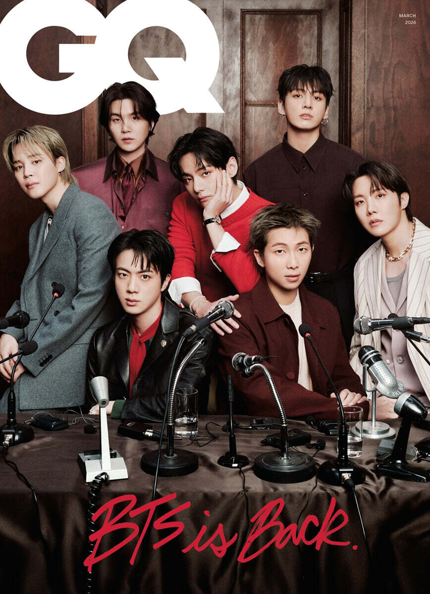 [PRE-ORDER] GQ KOREA MAGAZINE 2026.03 (COVER : BTS) BTS  DKshop