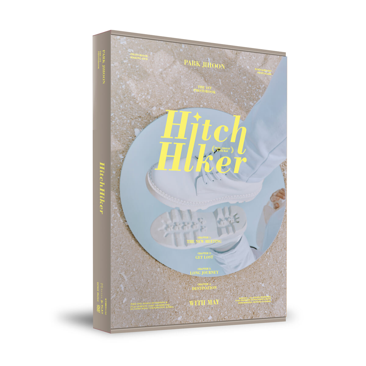 PARK JIHOON - THE 1ST PHOTOBOOK HitchHiker PARK JIHOON WITH MAY PARK JIHOON  DKshop