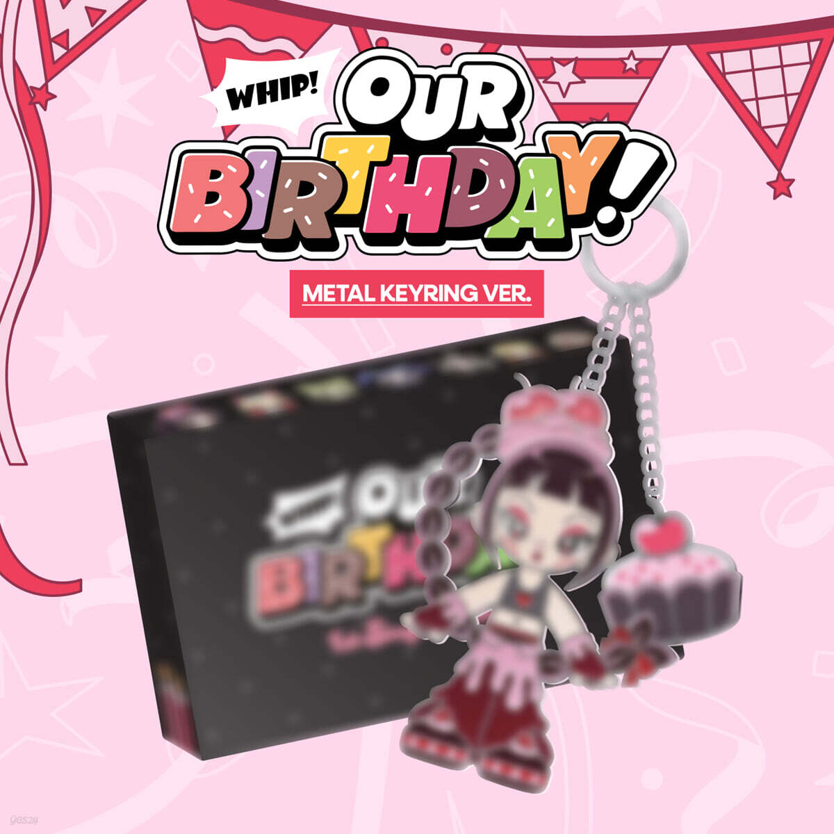 [PRE-ORDER] OURBIRTHDAY - 1st Single Album Our Birthday (METAL KEYRING VER.) TUIDE  DKshop
