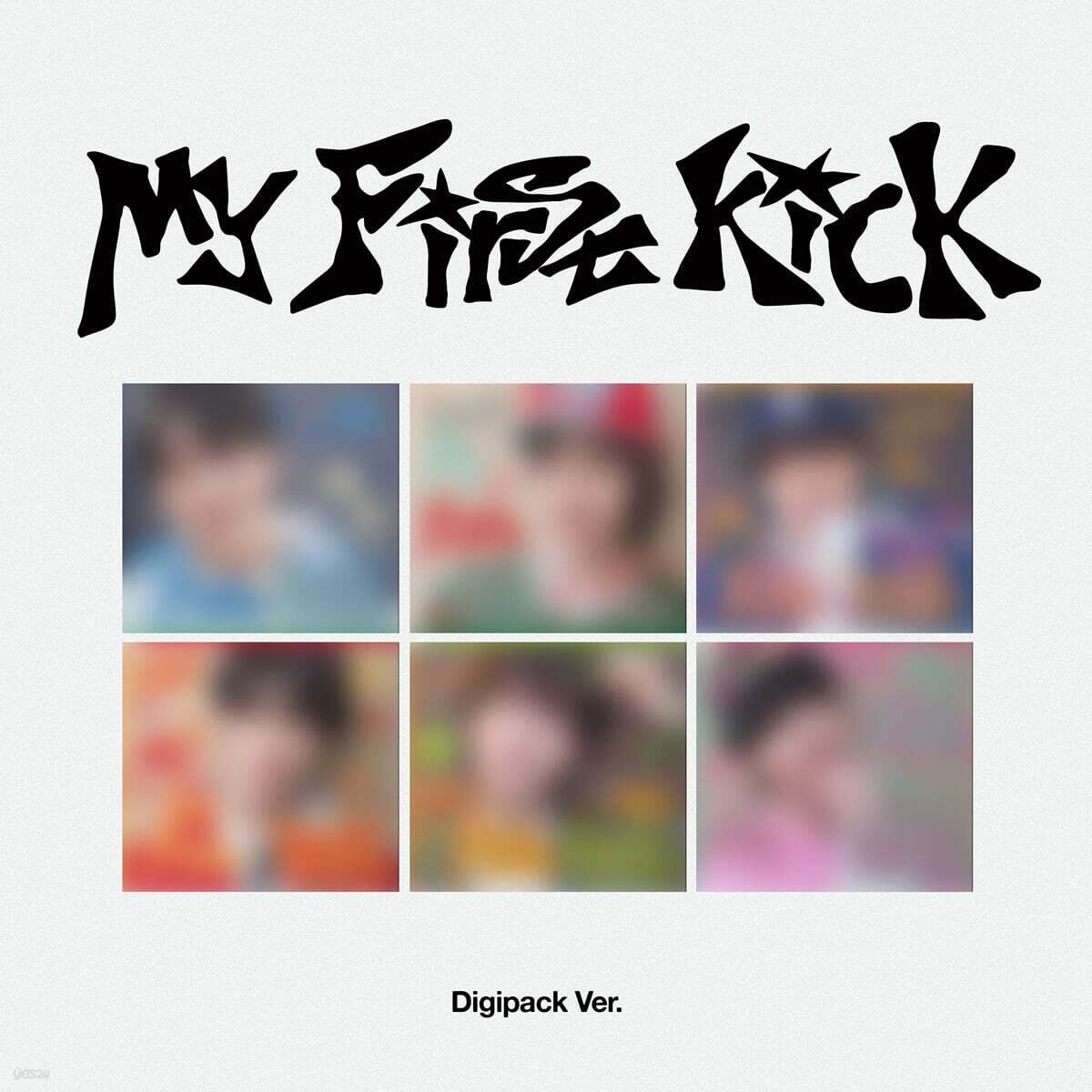 [PRE-ORDER] KickFlip - 4th Mini Album My First Kick (Digipack Ver.) (Random Ver.) KickFlip  DKshop