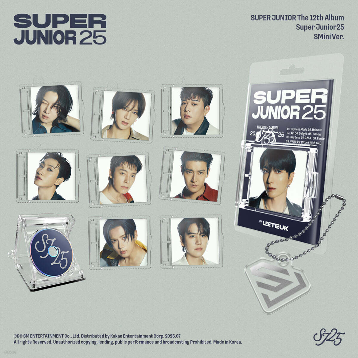 SUPER JUNIOR - 12th Album Super Junior25 (SMini Ver.) (Smart Album) (Random Ver.) SUPER JUNIOR  DKshop