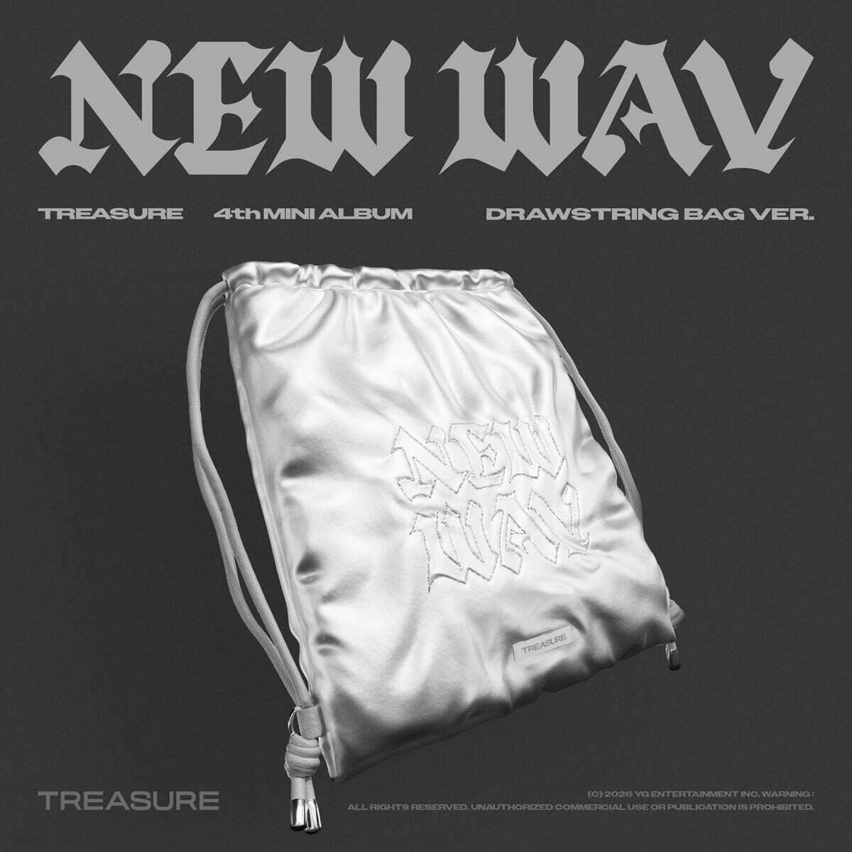 [PRE-ORDER] TREASURE - 4th Mini Album NEW WAV (DRAWSTRING BAG VER.) TREASURE  DKshop