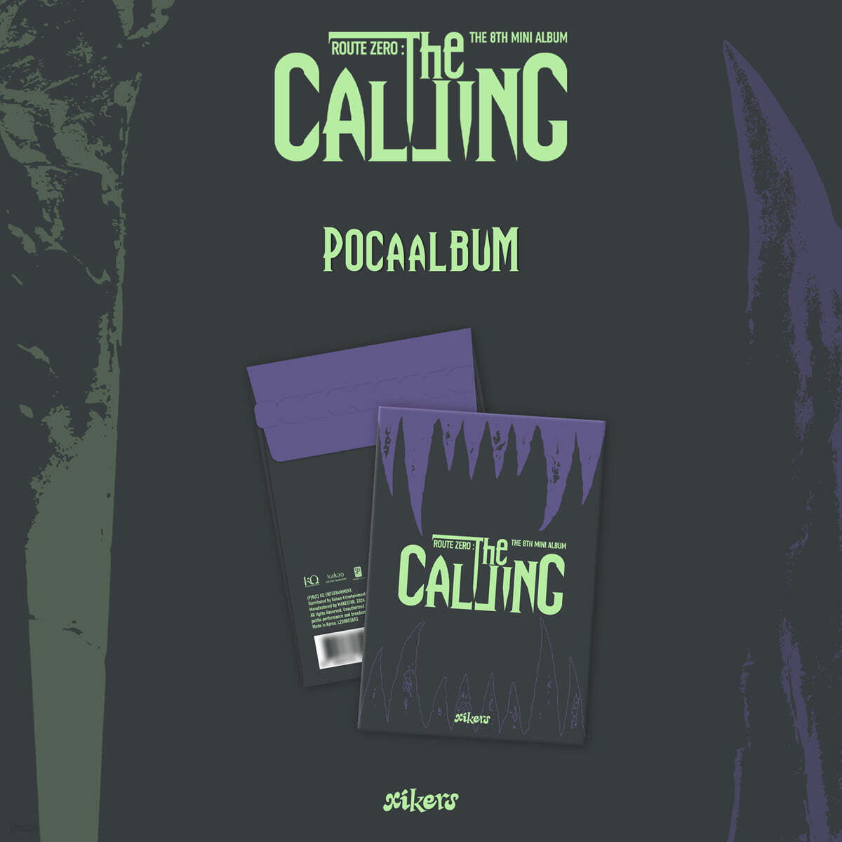 [PRE-ORDER] xikers - 8th Mini Album ROUTE ZERO : The CALLING (POCAALBUM Ver.) xikers  DKshop