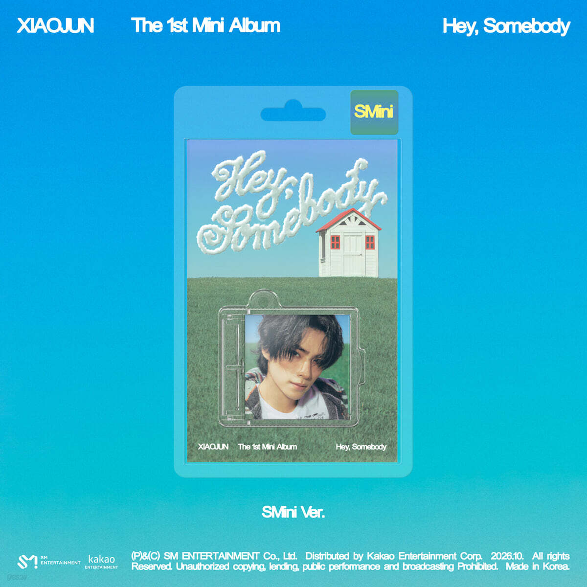 [PRE-ORDER] XIAOJUN (WayV) - 1st Mini Album Hey, Somebody (SMini Ver.) NCT  DKshop