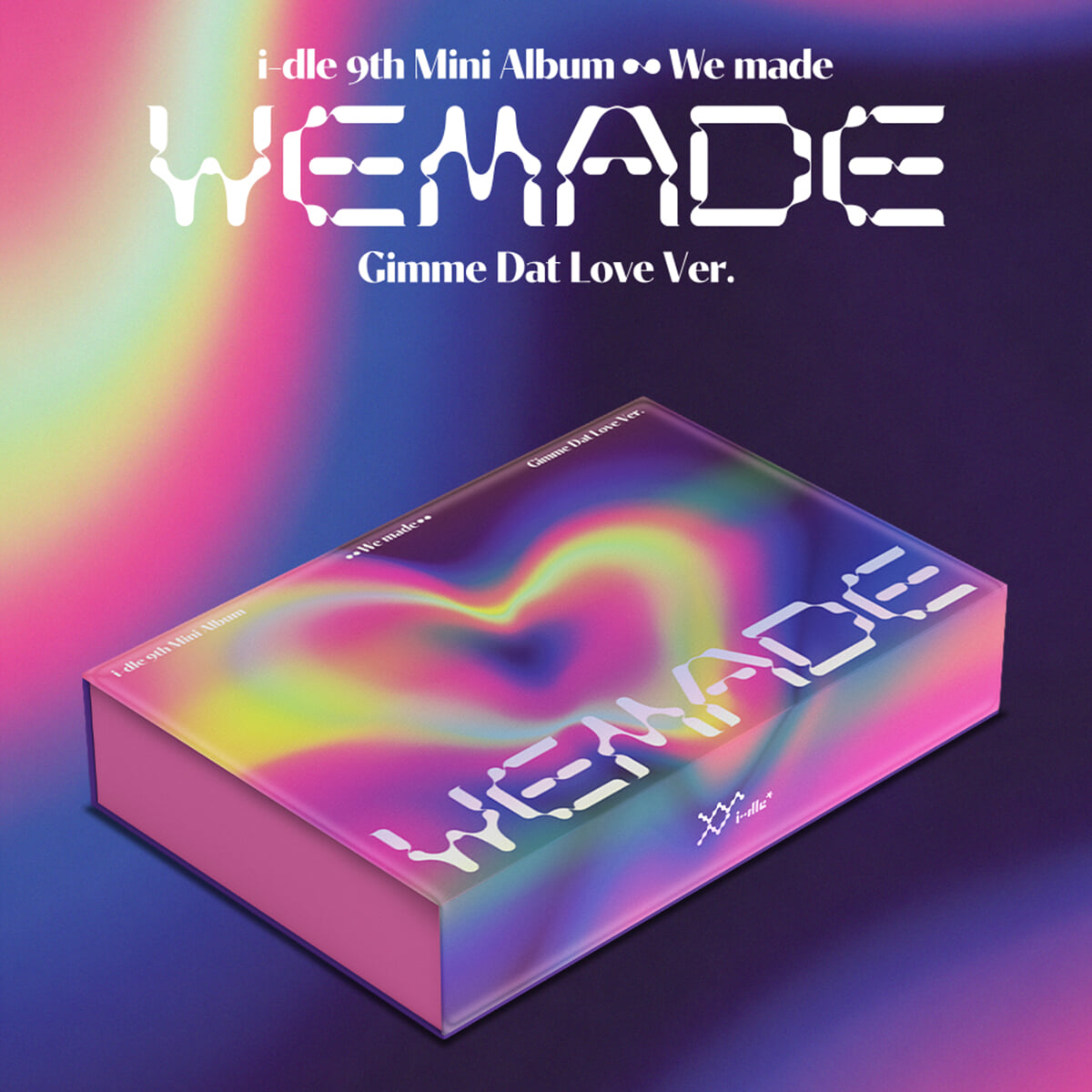 [PRE-ORDER] i-dle - 9th Mini Album We made (Gimme Dat Love Ver.) i-dle  DKshop