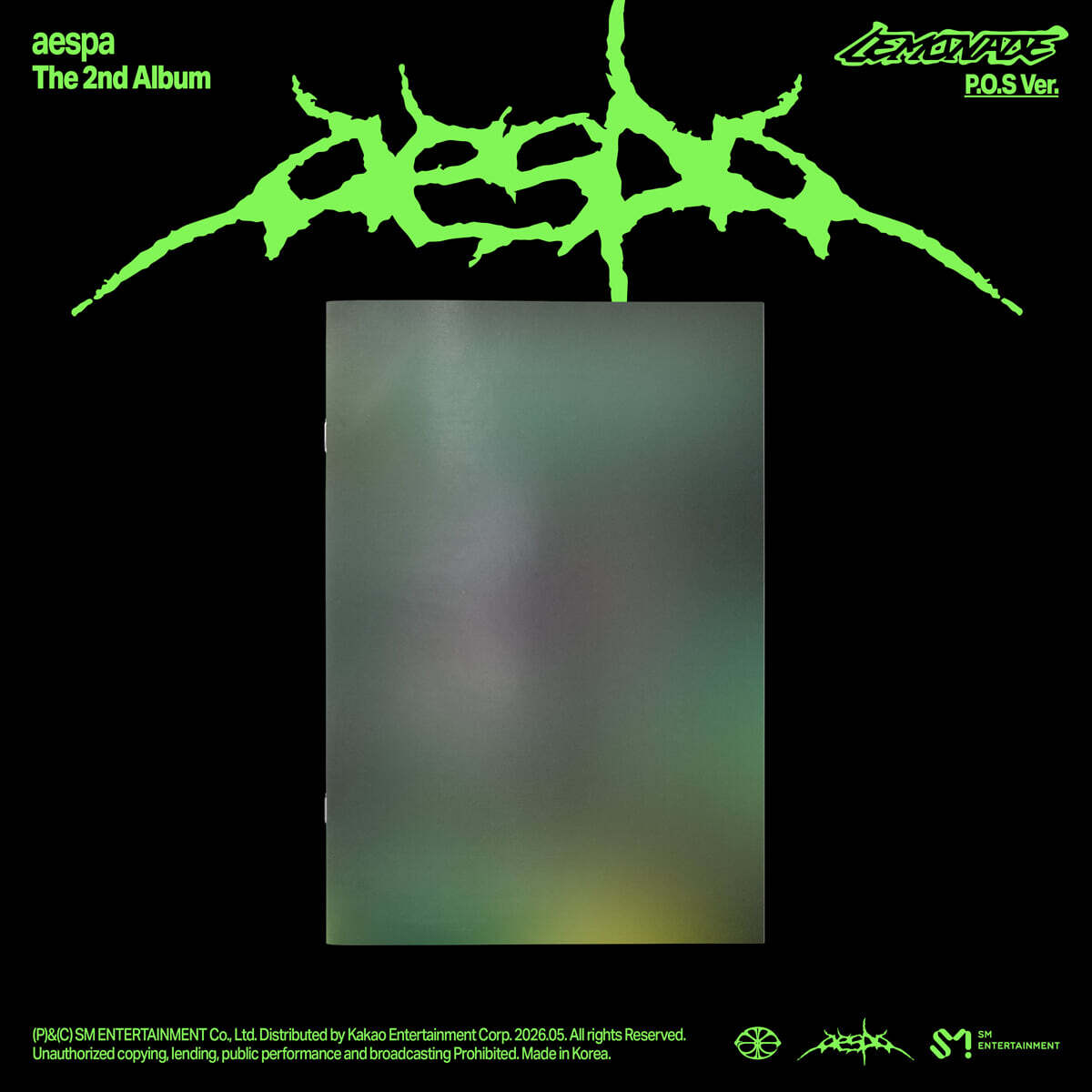 [PRE-ORDER] aespa - 2nd Album LEMONADE (P.O.S Ver.) aespa  DKshop