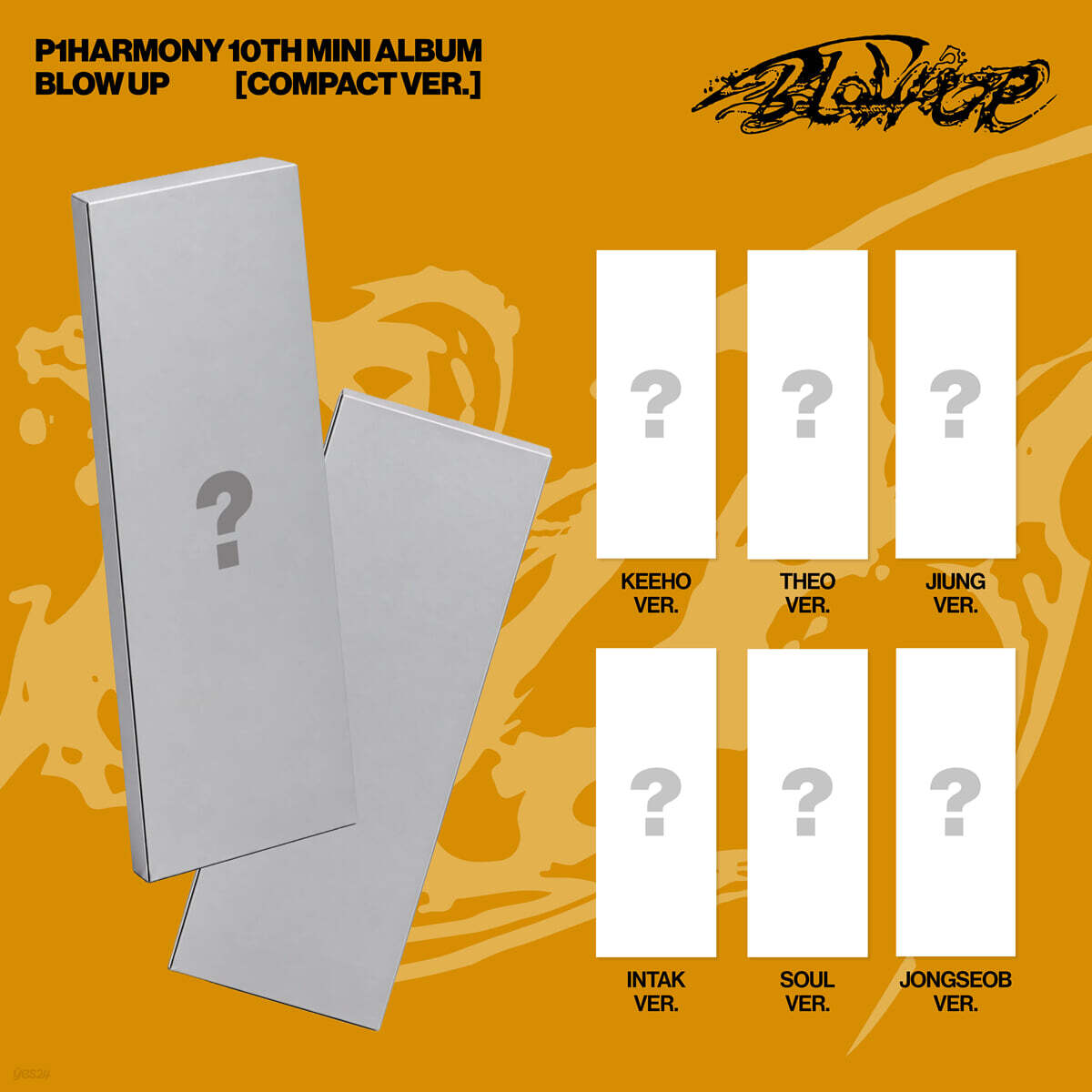 [PRE-ORDER] P1Harmony - 10th Mini Album BLOW UP (Compact Ver.) P1Harmony  DKshop