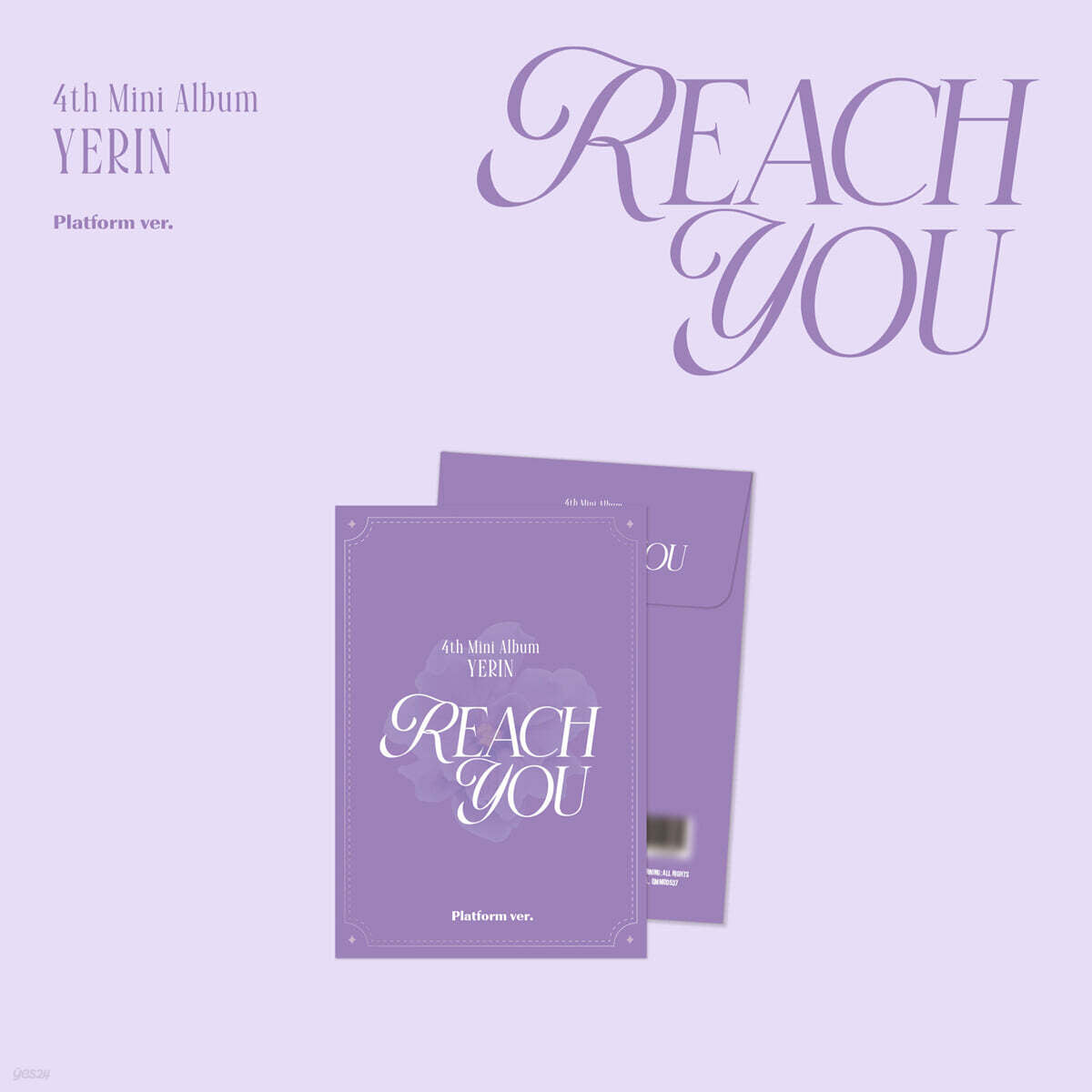 [PRE-ORDER] YERIN - 4th Mini Album REACH YOU (Platform Ver.) YERIN  DKshop