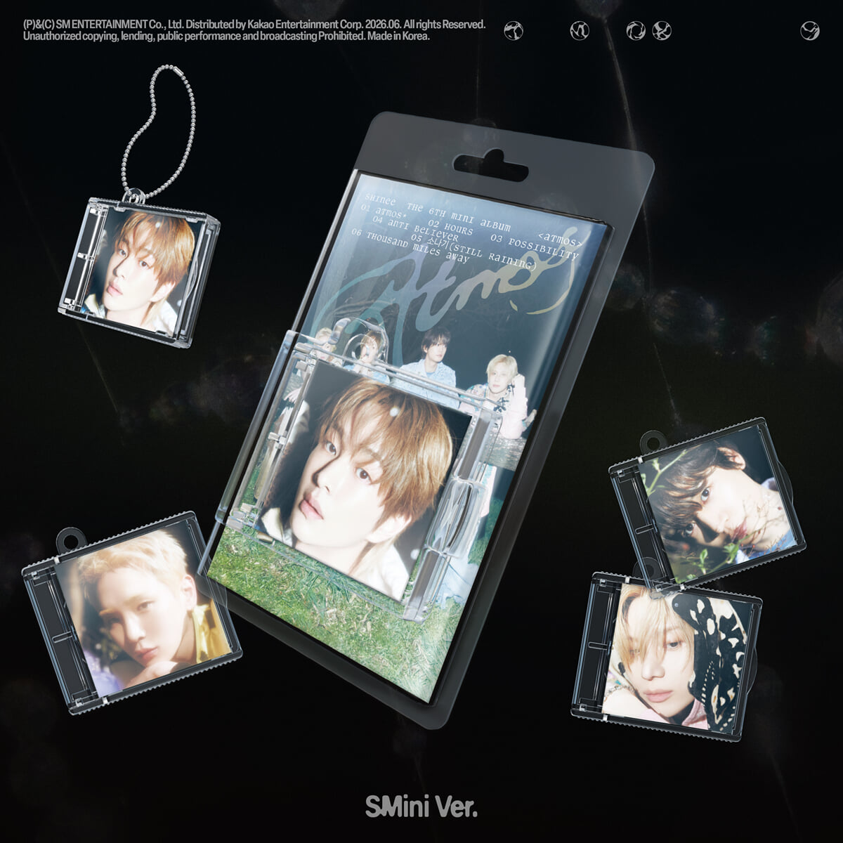 SHINee - 6th Mini Album Atmos (SMini Ver.) (Random Ver.) SHINee  DKshop