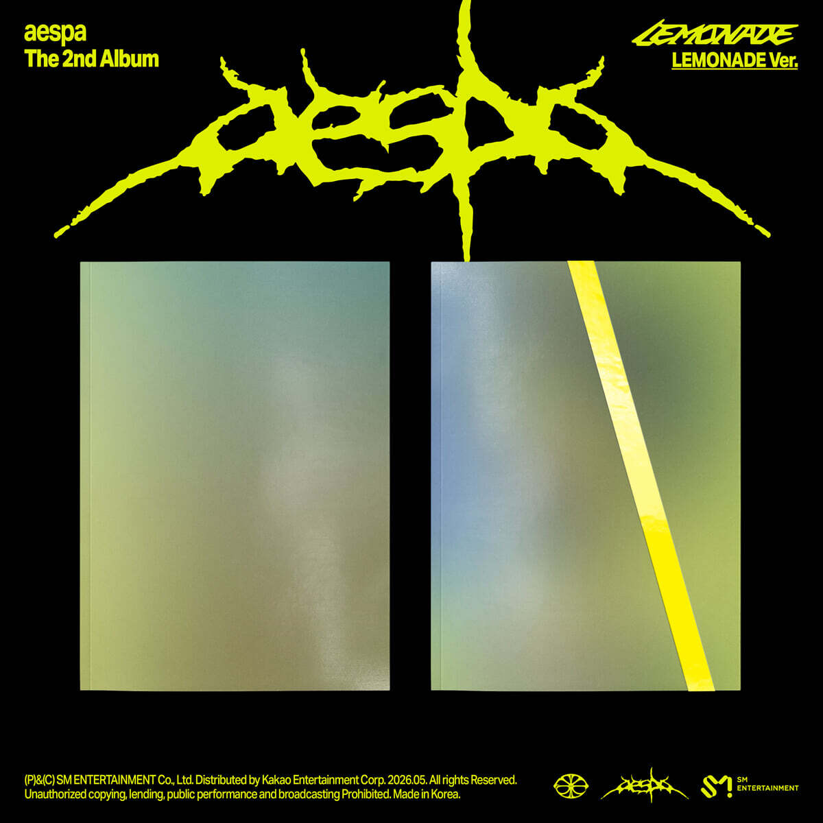 [PRE-ORDER] aespa - 2nd Album LEMONADE (LEMONADE Ver.) aespa  DKshop
