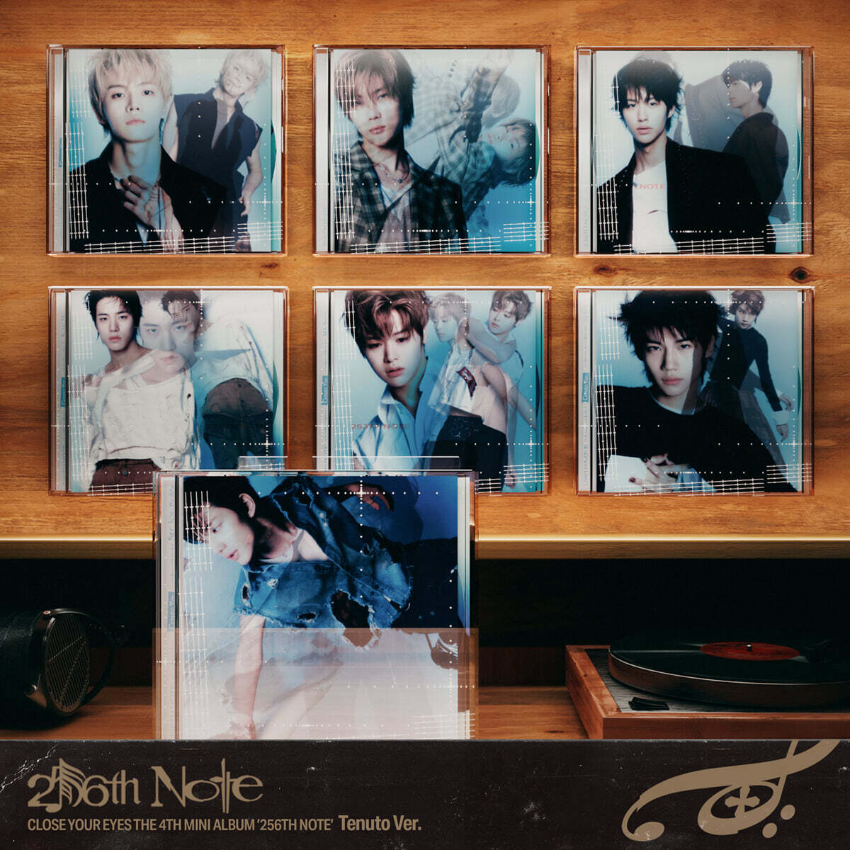 [PRE-ORDER] CLOSE YOUR EYES - The 4th Mini Album ‘256th Note’ (Tenuto Ver.) (Random Ver.) CLOSE YOUR EYES  DKshop