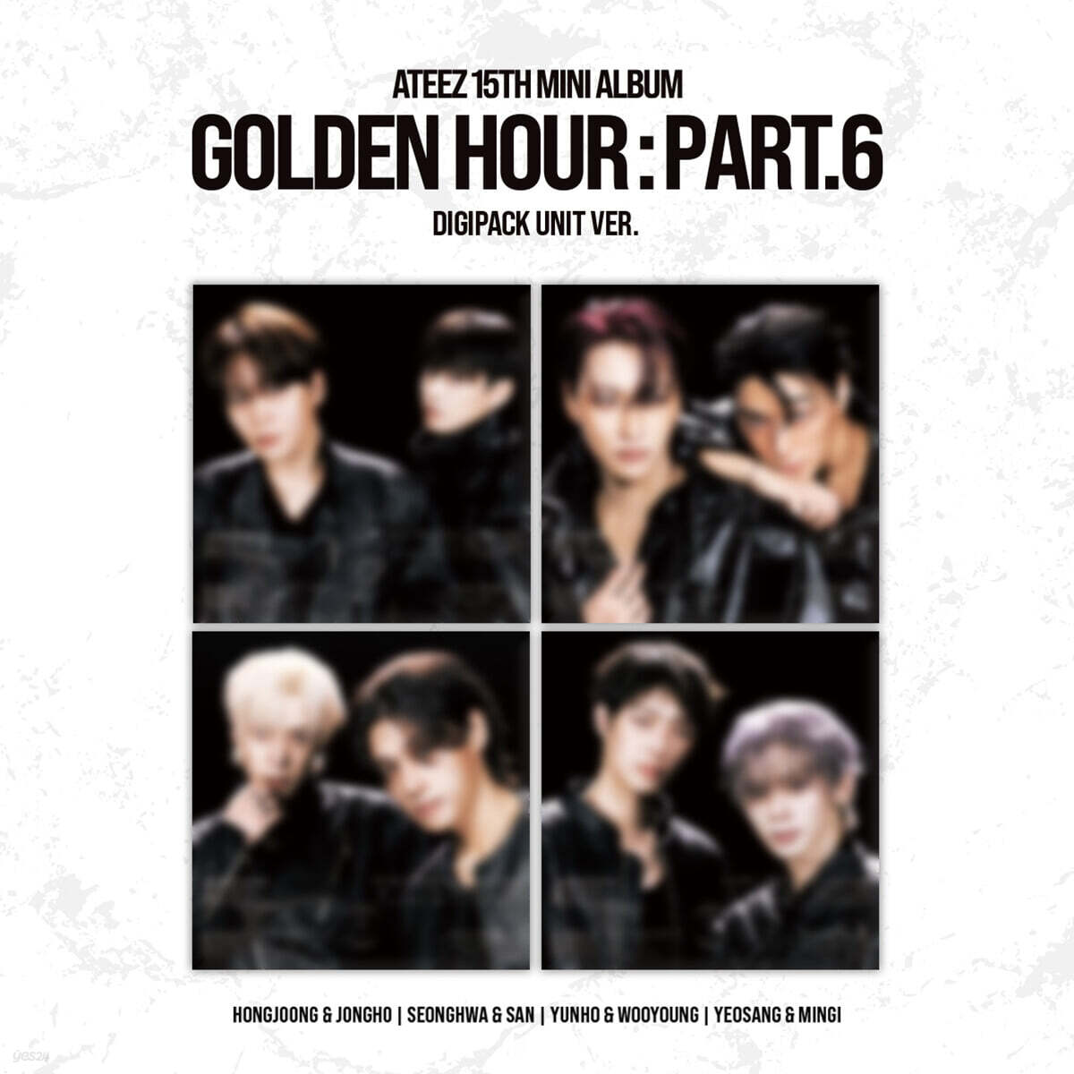 [PRE-ORDER] ATEEZ - 14th Mini Album GOLDEN HOUR : Part.6 (DIGIPACK UNIT Ver.) ATEEZ  DKshop