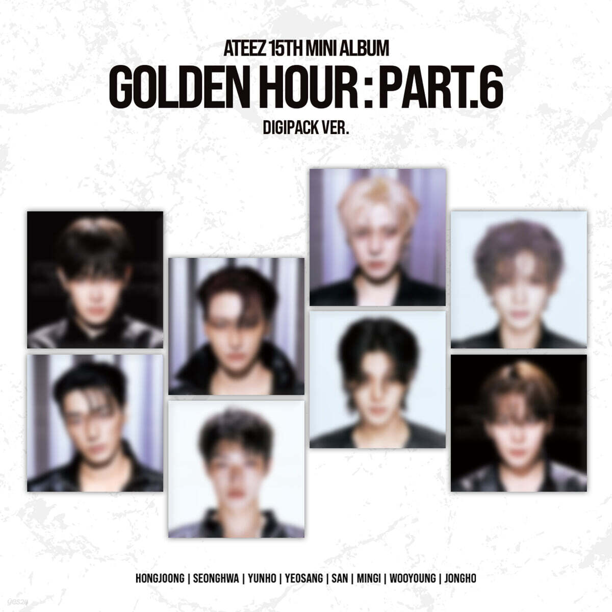 [PRE-ORDER] ATEEZ - 15th Mini Album GOLDEN HOUR : Part.6 (DIGIPACK Ver.) ATEEZ  DKshop