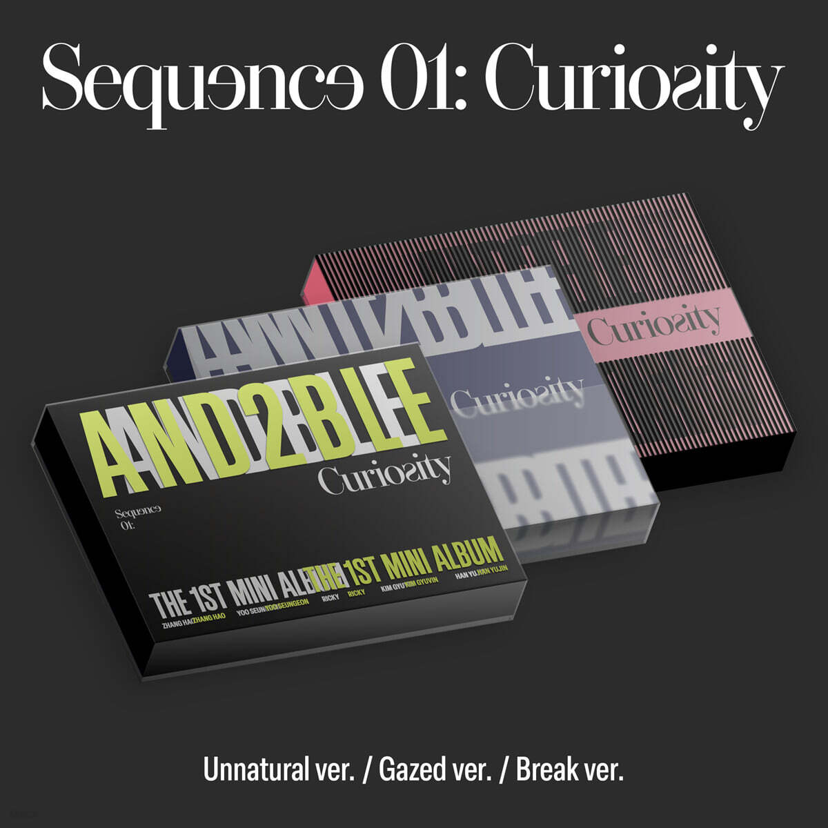 [PRE-ORDER] AND2BLE - 1st Mini Album Sequence 01: Curiosity AND2BLE  DKshop