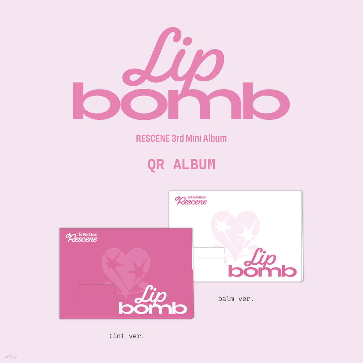 [PRE-ORDER] RESCENE - 3rd Mini Album lip bomb (photocard ver.) (QR) RESCENE  DKshop
