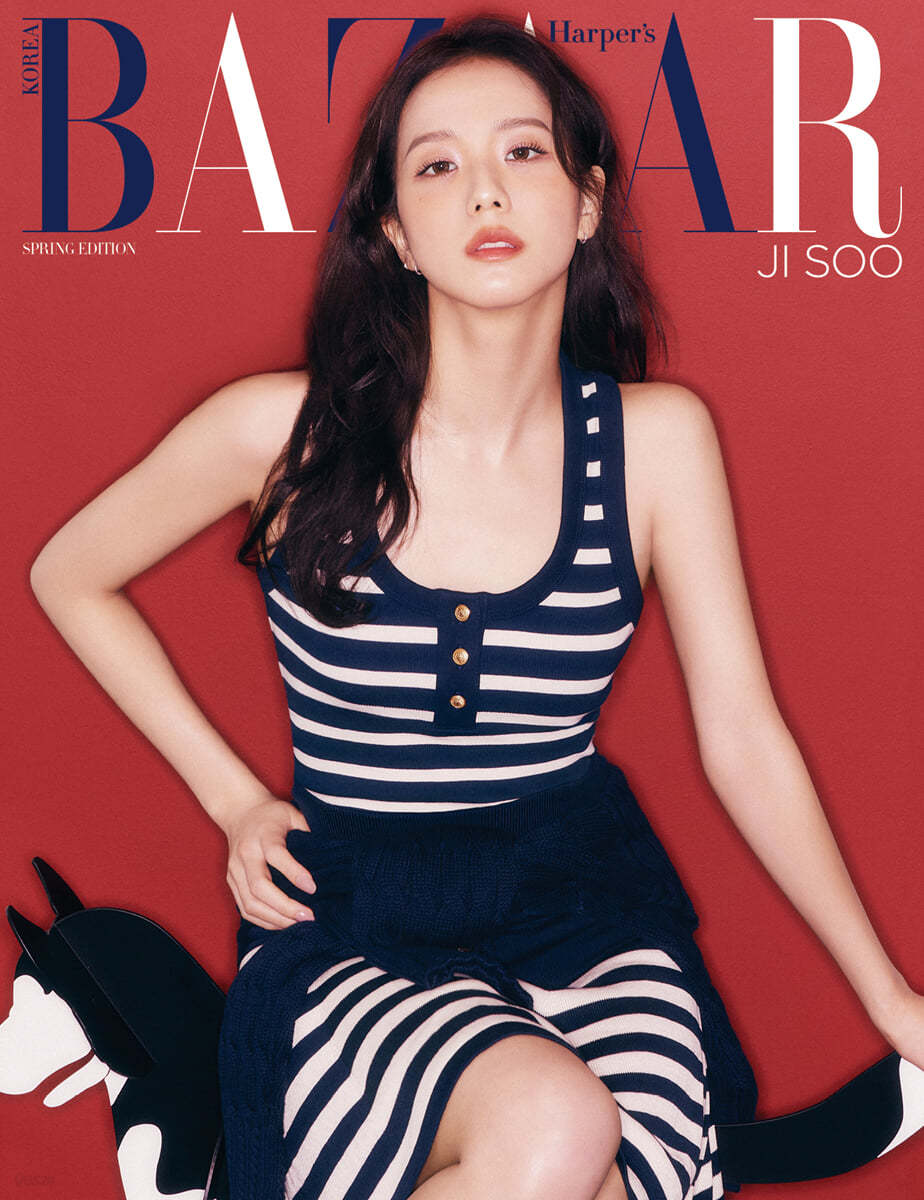 HARPER'S BAZAAR KOREA MAGAZINE SPRING EDITION 2025 (COVER : BLACKPINK JISOO)