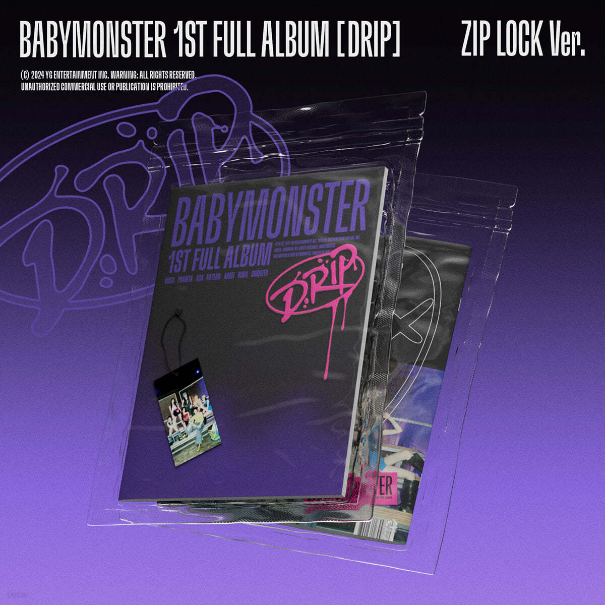 babymonster 京東 jingdong 1.0 中華 drip 7枚 BABYMONSTER - 1st FULL Album DRIP
