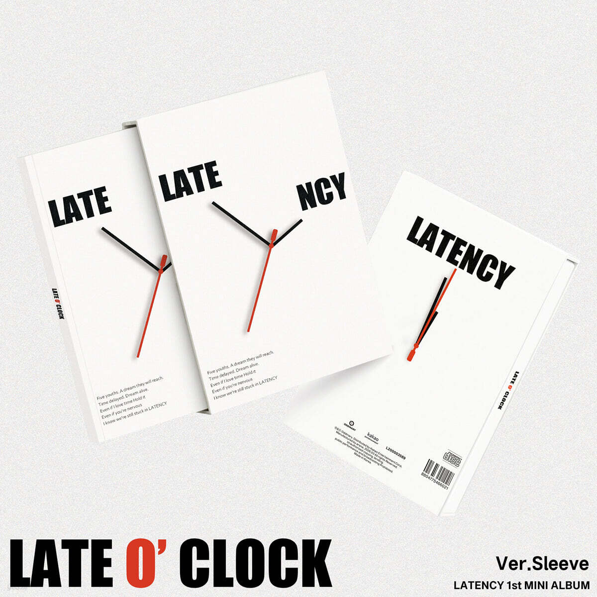 [PRE-ORDER] LATENCY - 1st Mini Album LATE O’ CLOCK (Sleeve Ver.) LATENCY  DKshop