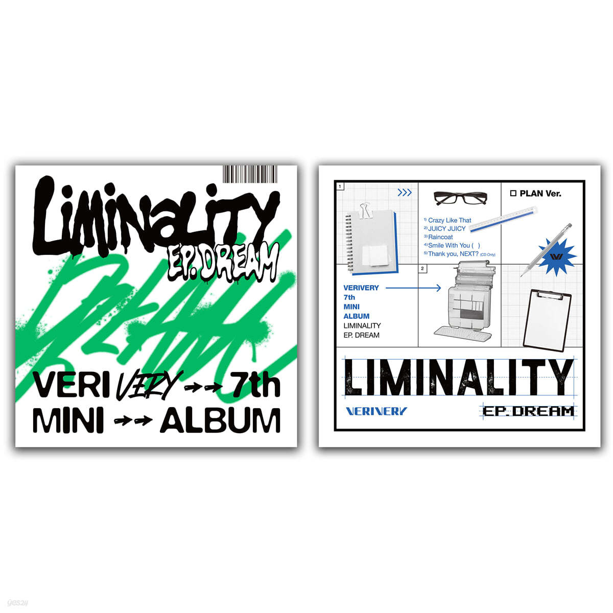 VERIVERY - 7th Mini Album Liminality - EP.DREAM (Random Ver.)