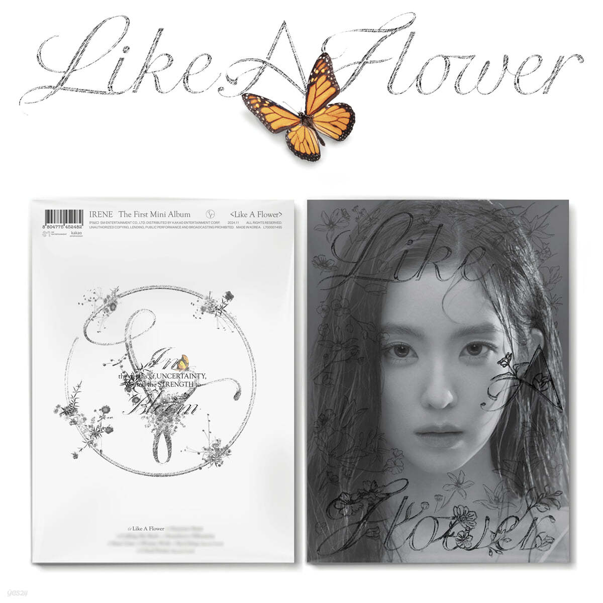 [PRE-ORDER] IRENE - 1st Mini Album Like A Flower (Photo Book Ver.)