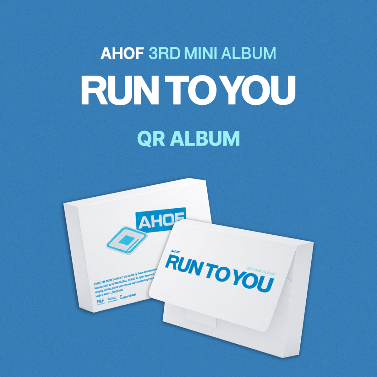 [PRE-ORDER] AHOF - 3rd Mini Album RUN TO YOU (QR ALBUM Ver.) AHOF  DKshop