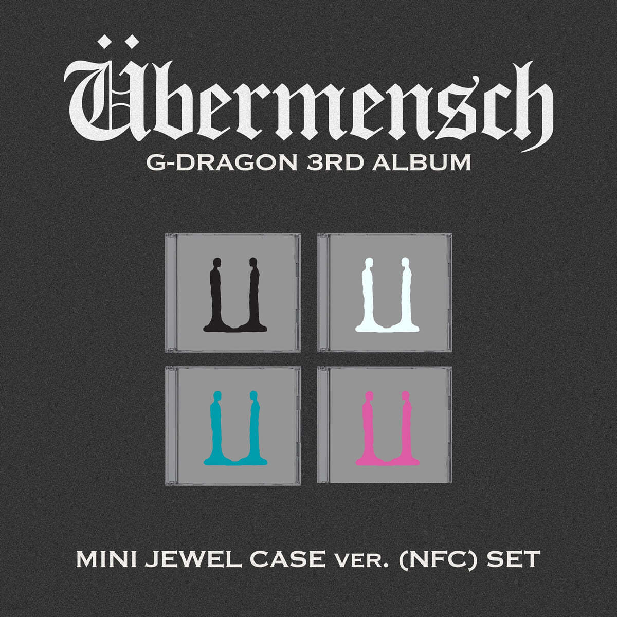 [PRE-ORDER] G-DRAGON - 3rd Album Übermensch (MINI JEWEL VER.) (NFC)