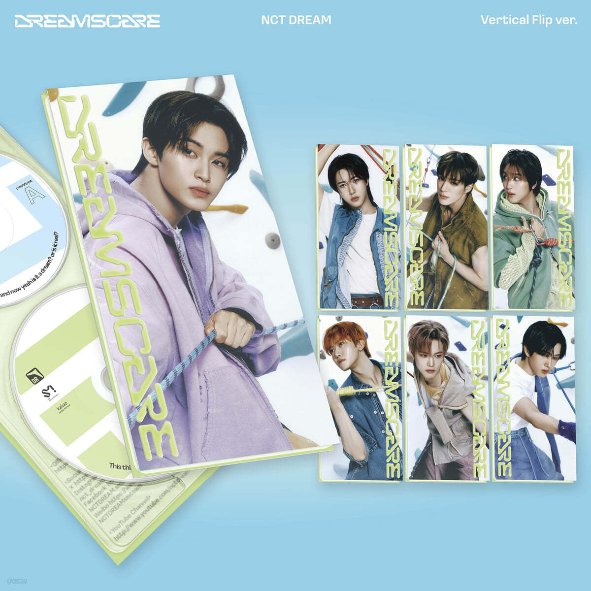 NCT DREAM - 4th Album DREAMSCAPE (Vertical Flip Ver.) (Random Ver.)