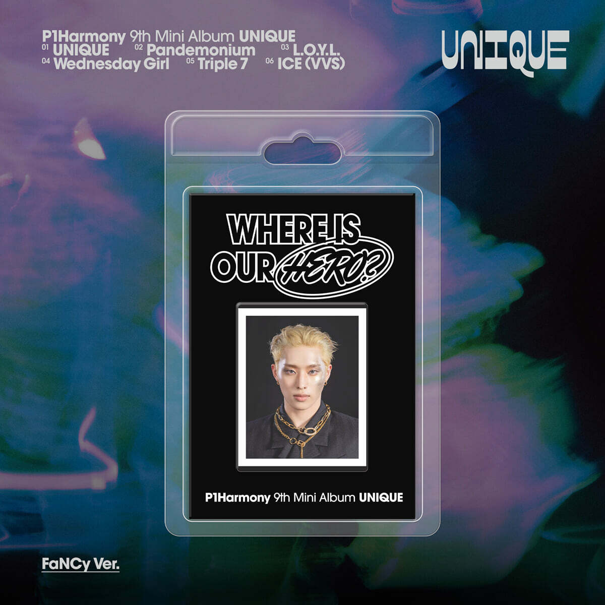 [PRE-ORDER] P1Harmony - 9th Mini Album UNIQUE (FaNCy Ver.) (Random Ver.) P1Harmony  DKshop