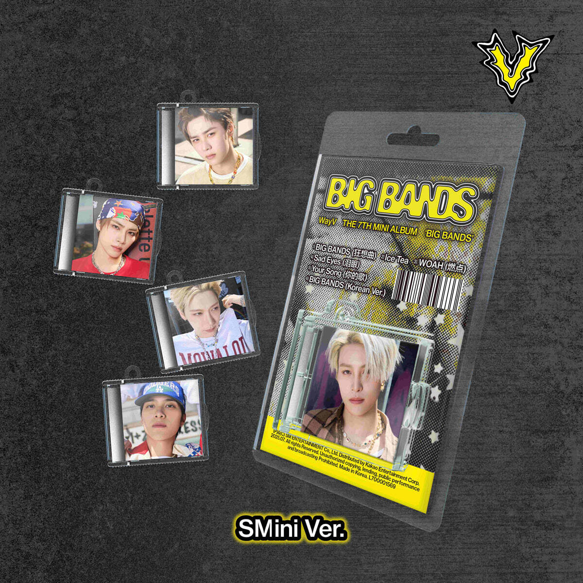 [PRE-ORDER] WayV - 7th Mini Album BIG BANDS (SMini Ver.) (Random Ver.) NCT  DKshop