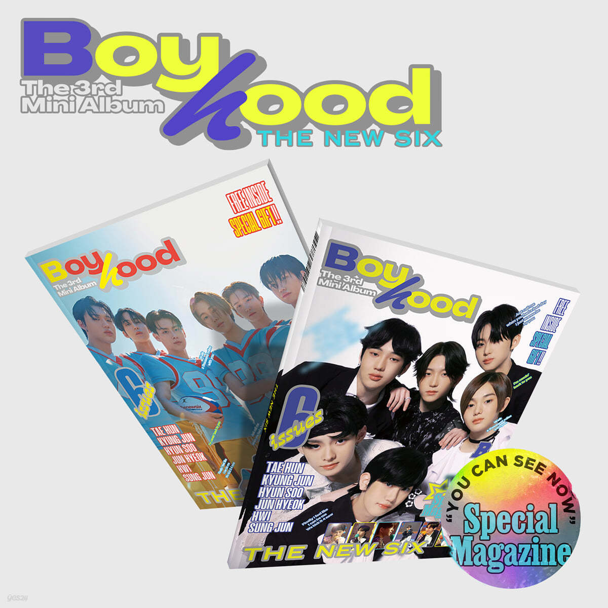 [SIGNED KPOP ALBUM] TNX - 3rd Mini Album BOYHOOD (Deja Vu Ver.)