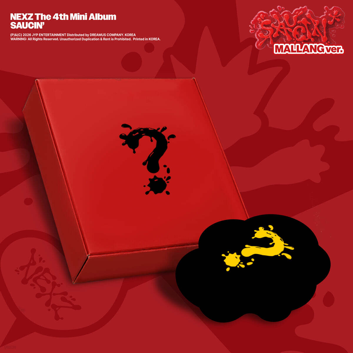 [PRE-ORDER] NEXZ - 4th Mini Album SAUCIN' (MALLANG Ver.) NEXZ  DKshop