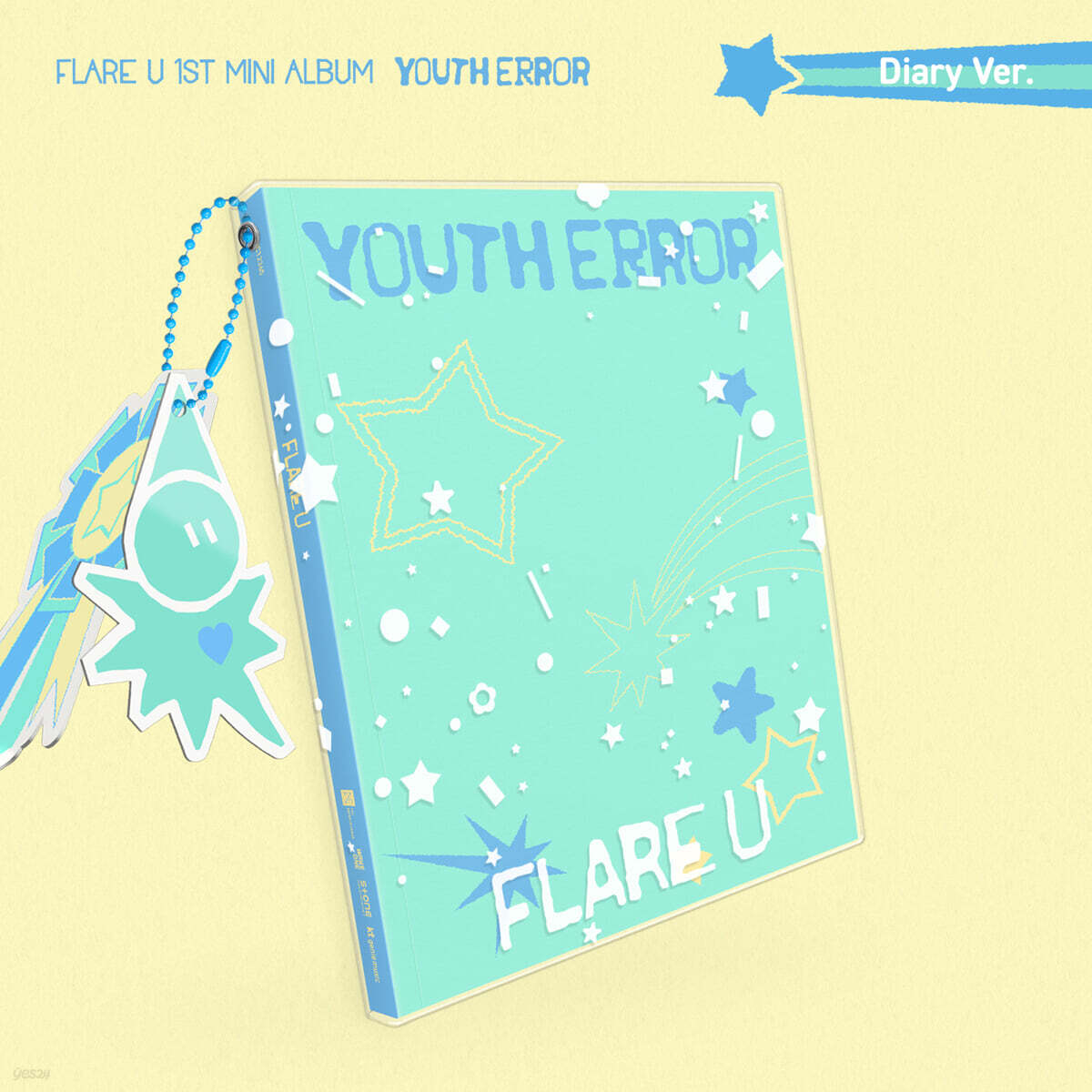 [PRE-ORDER] FLARE U - 1st Mini Album YOUTH ERROR (Diary Ver.) FLARE U  DKshop