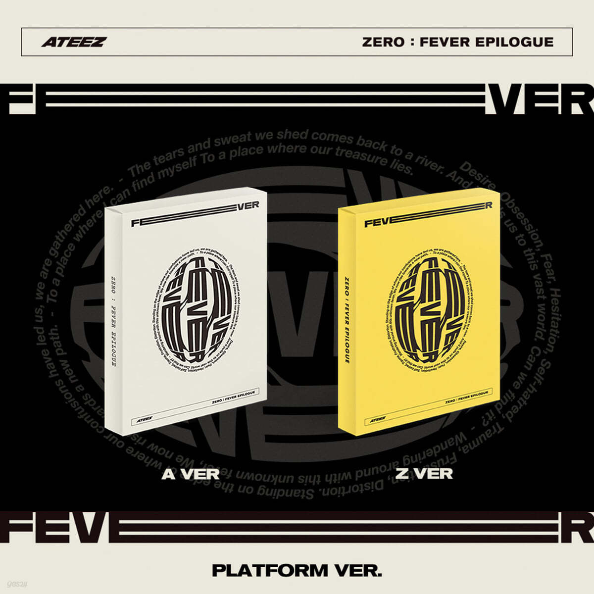 [POB Selectable] [PRE-ORDER] ATEEZ - 1st Repackage EP ZERO : FEVER EPILOGUE (PLATFORM VER.)