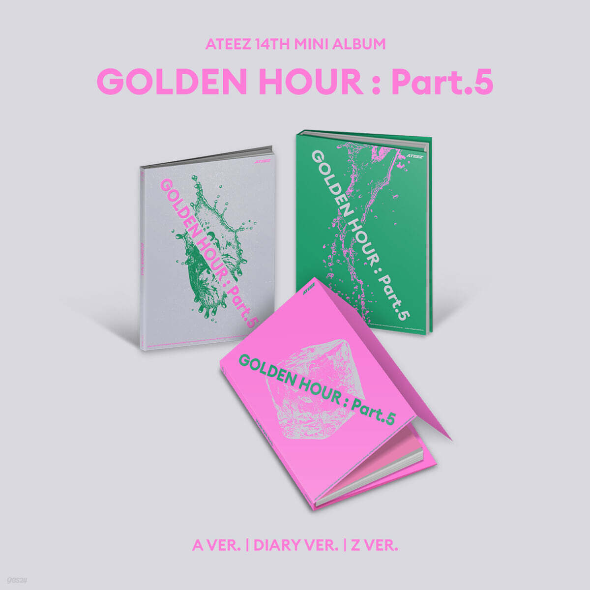 [PRE-ORDER] ATEEZ - 14th Mini Album GOLDEN HOUR : Part.5 ATEEZ  DKshop